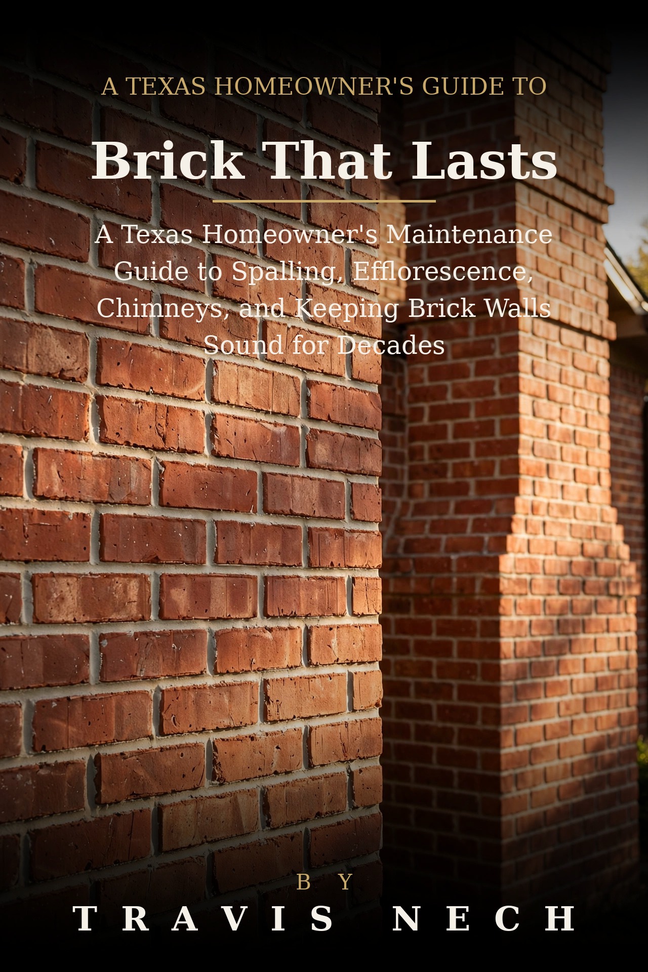 Cover of Brick That Lasts, a free brick repair book by Travis Nech