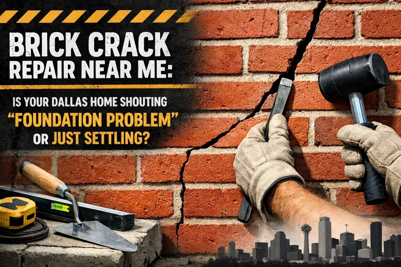 Brick repair in Texas by Champion Brick Repair