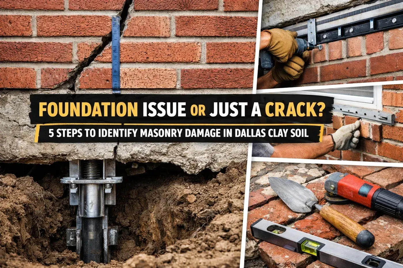 Brick repair in Texas by Champion Brick Repair