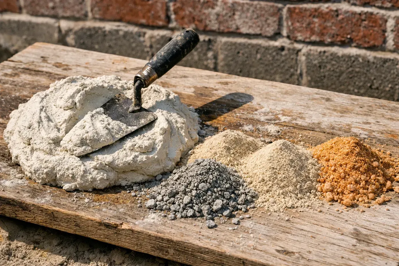 MortarMagic custom-blended lime mortar and sand aggregates for matching 1920s historic Dallas brickwork.