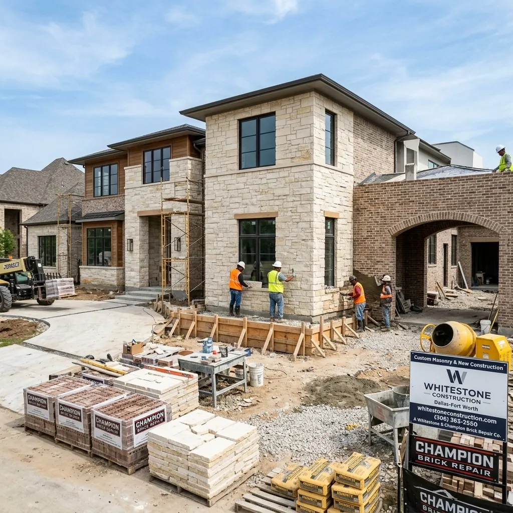 Brick repair in Texas by Champion Brick Repair