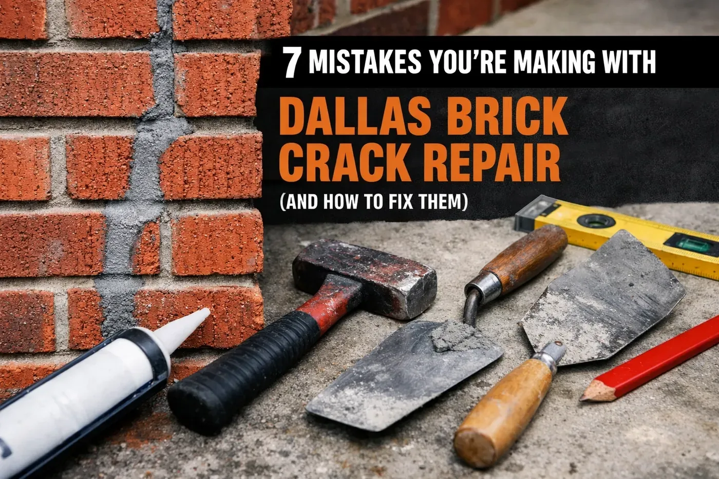 Brick repair in Texas by Champion Brick Repair