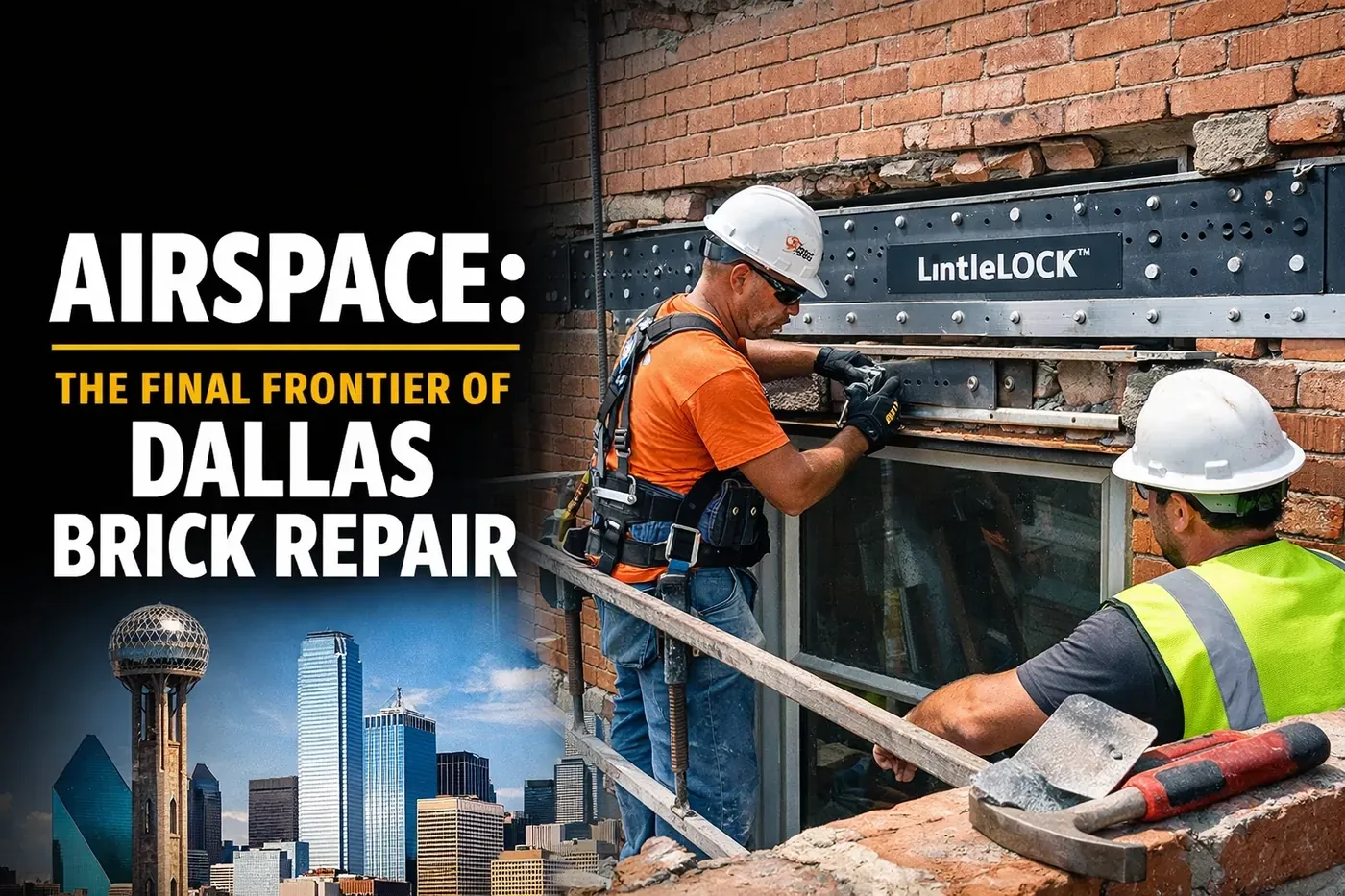 Brick repair in Texas by Champion Brick Repair