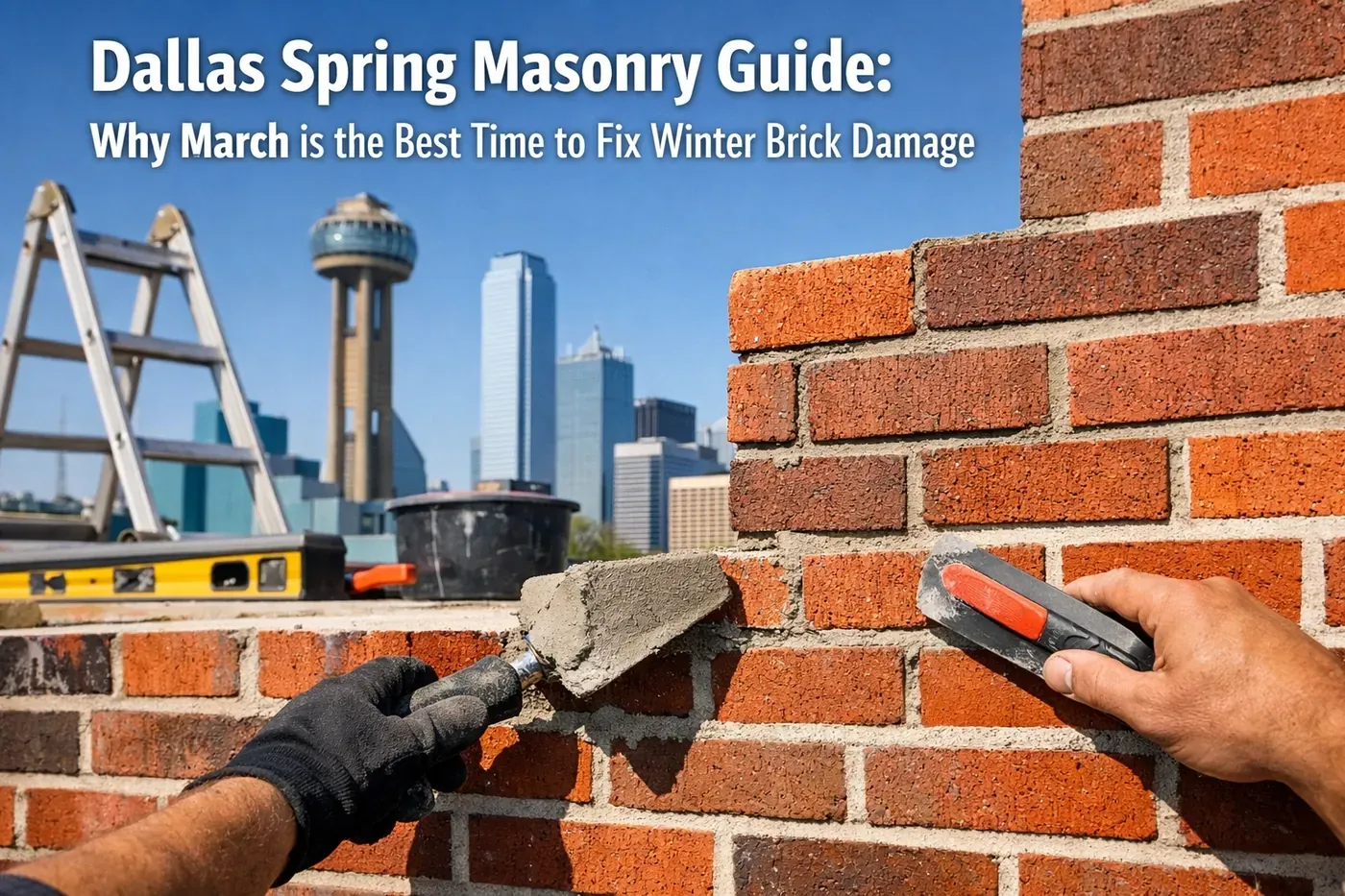 Brick repair in Texas by Champion Brick Repair