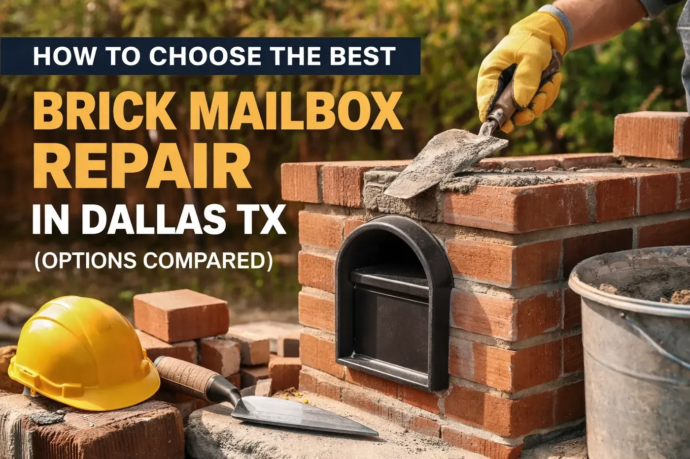 Brick repair in Texas by Champion Brick Repair