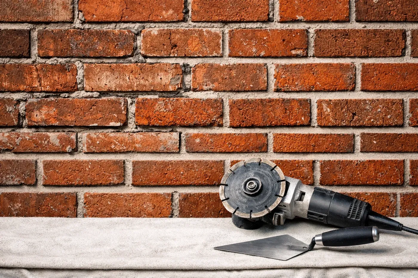 Professional masonry repair Dallas showing new mortar and brickwork restoration to fix soil-related shifts.
