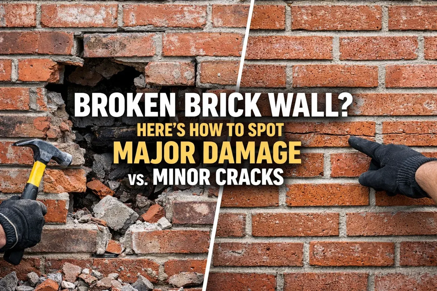 Brick repair in Texas by Champion Brick Repair