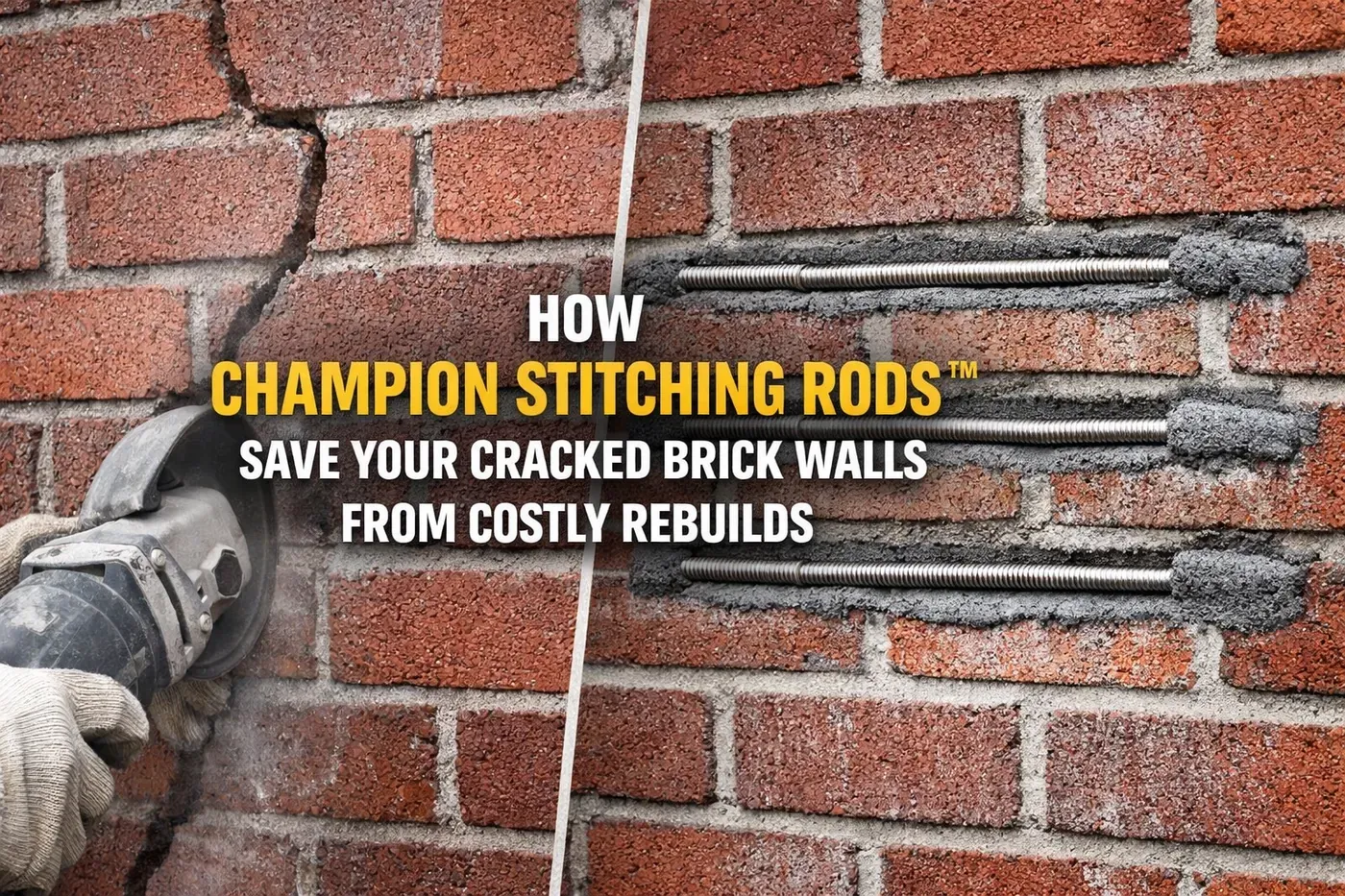 Brick repair in Texas by Champion Brick Repair