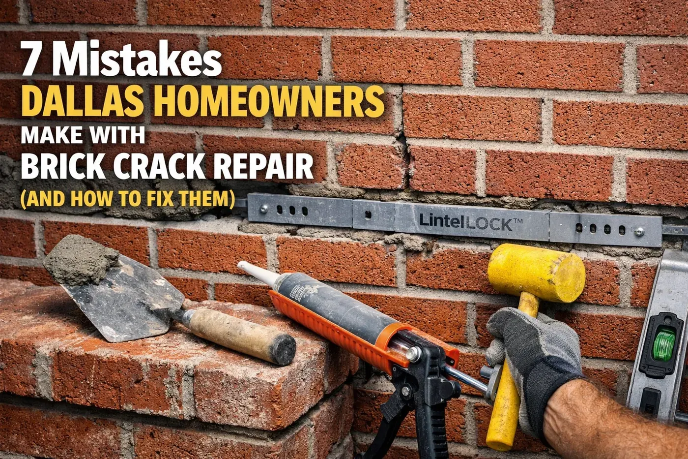 Brick repair in Texas by Champion Brick Repair