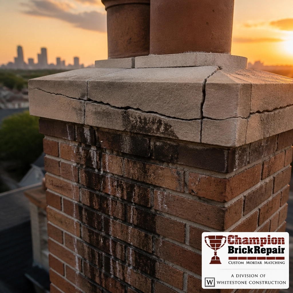 Leaning Chimney Repair Near Me in Rowlett, TX: Why Chimneys Tilt and How the Fix Works