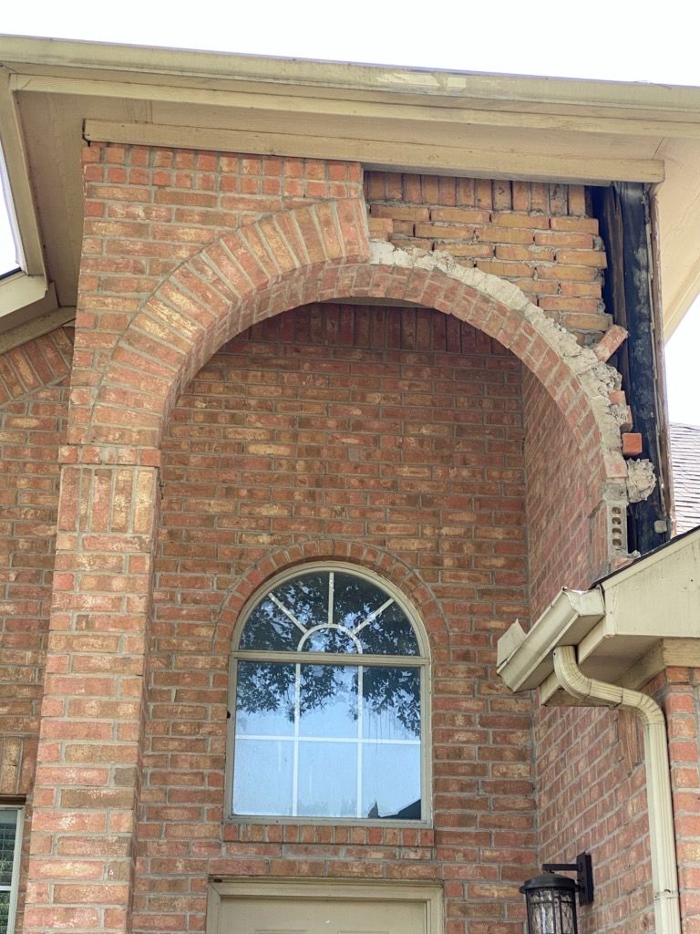 Brick repair in Texas by Champion Brick Repair