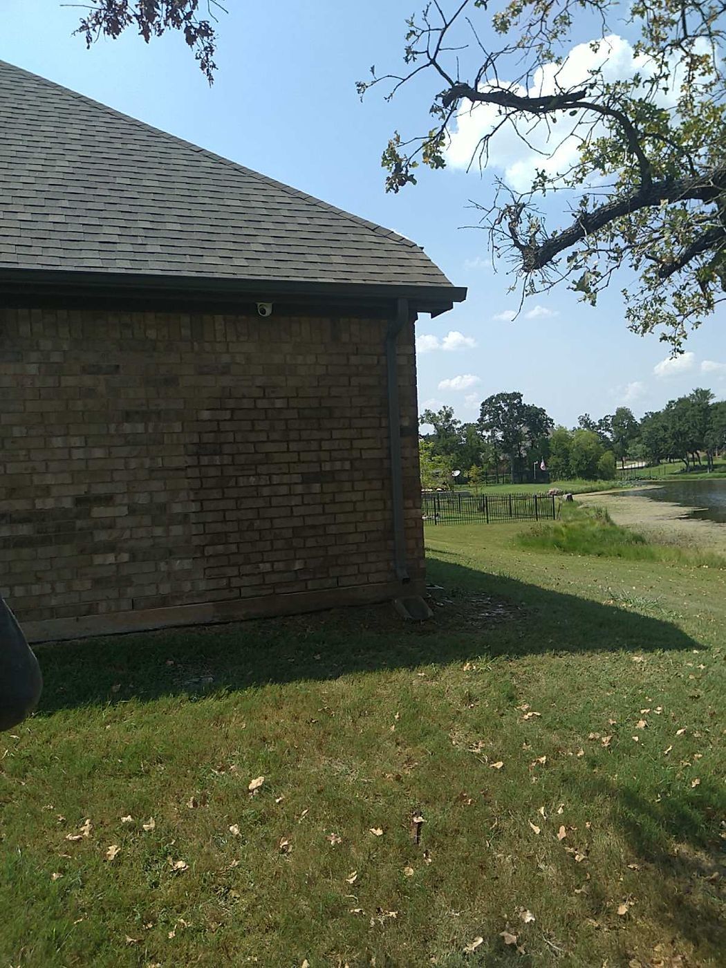 Exterior View of Brick Residential Wall