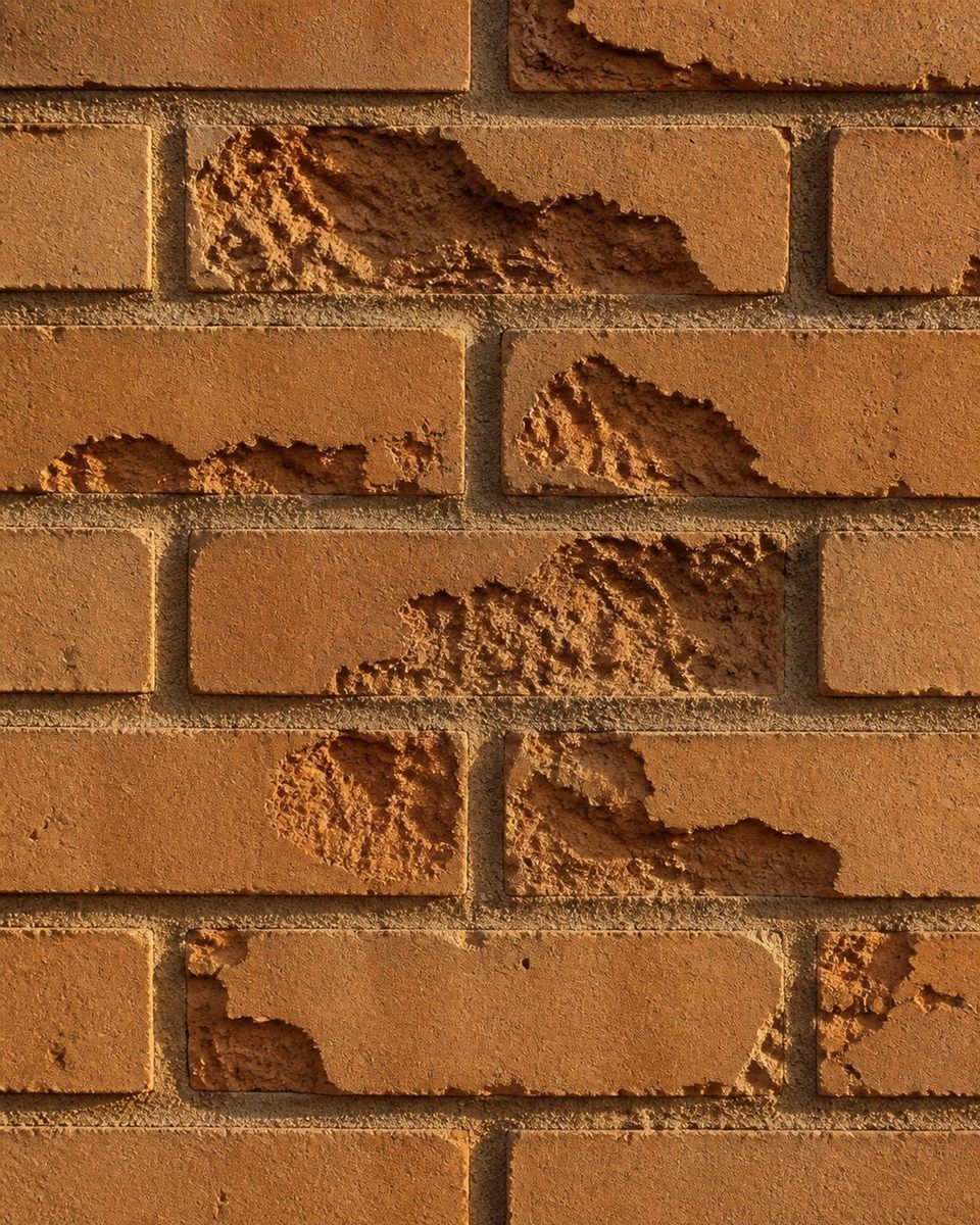 Brick Spalling Close-Up — Champion Brick Repair